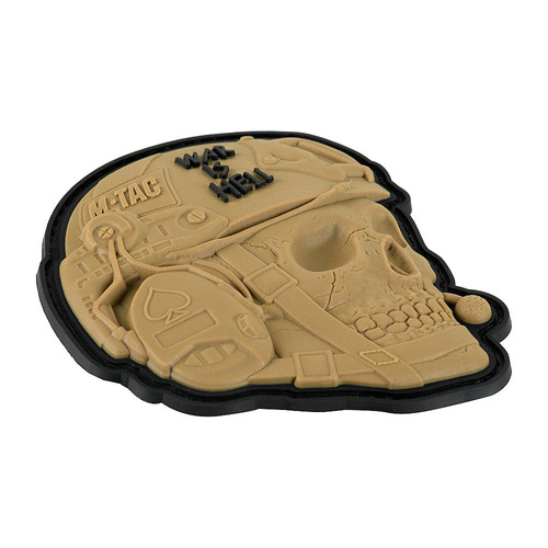 Andere - M-Tac - Patch War is Hell 3D PVC - Moral Patch - Coyote - 51328005
