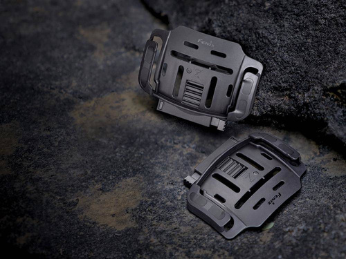 Outdoor - Fenix - QD Stirnlampenhalter für Helm - Schwarz - ALG-04 - Taschenlampenhüllen und -halter