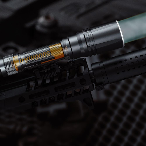 Outdoor - Fenix - Laser-Taschenlampe HT30R - 500 lm - Schwarz - HT30R - Akku-Taschenlampen