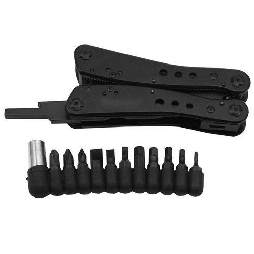 Ganzo - Multitool mit einem Satz Bits - 14 Werkzeuge - G201-B - Multitools