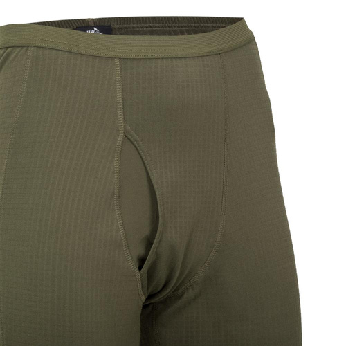Bekleidung - Helikon - Thermoaktive Unterwäsche Unterhose US - Olive Green - SP-UN2-PO-02 - Thermoaktive Wäsche
