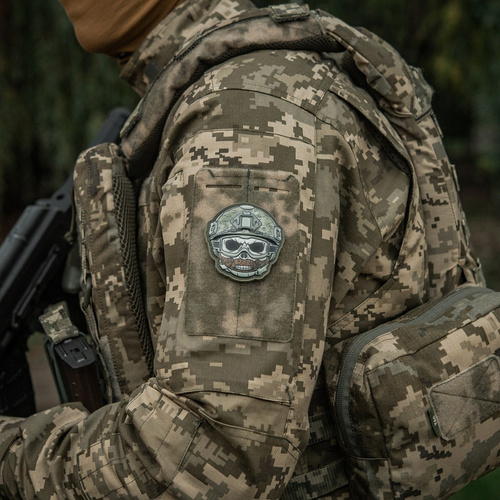 Verschiedenes - M-Tac – Emoji-Patch Nr. 4 Schnurrbart – PVC 3D – Camo – 51353504 - Andere