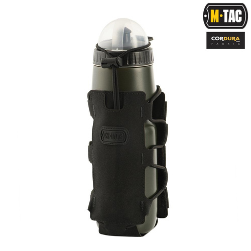 Ausrüstung - M-Tac - Tasche Feldflasche / Flasche Elite - Schwarz - 10113002 - Hydrationstaschen