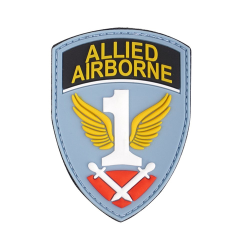 101 Inc. - 3D-Aufnäher - Erste Alliierte Luftlande-Armee - 444130-7359 -  3D PVC Morale Patches