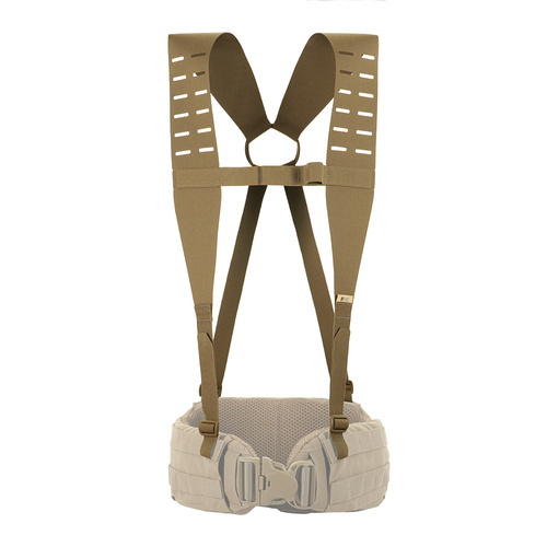 Ausrüstung - M-Tac - Lasergeschnittene taktische Gürtel-Hosenträger - Coyote - 10255005 - MOLLE Gürtel & Tragegestelle