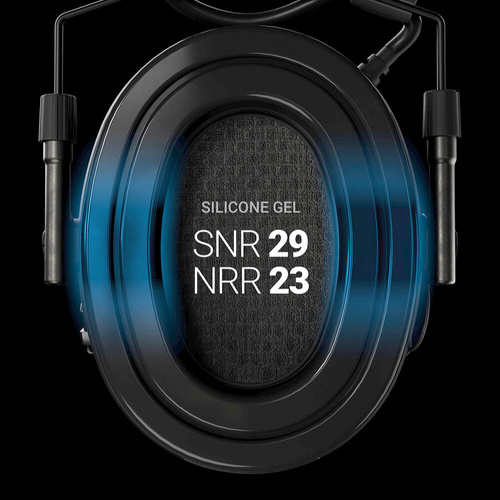 Sordin - Aktiver Gehörschützer Supreme X2 - Kopfbügel - Gel-Polster - Grün - 301006-10G - Aktive Kopfhörer - Ausrüstung