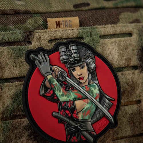 Andere - M-Tac – Tactical Girl №3 Yakuza Patch – PVC – hellgrüne Tattoos – Vollfarbe – 51116405