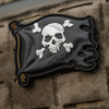 M-Tac - Jolly Roger Aufnäher - PVC - Schwarz - 51116802