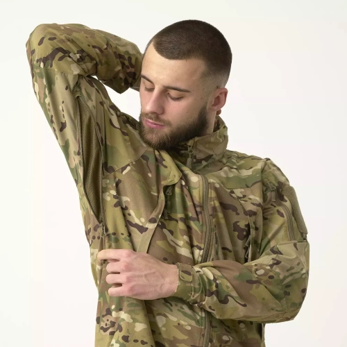 Bekleidung - Helikon - Softshell Jacke Trooper Mk2 - Nylon - MultiCam - KU-TRM-AG-34 - Militärjacken