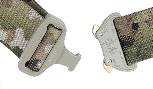 Bajonett - COMBAT taktischer Gürtel - AustriAlpin COBRA 9kN Schnalle - 45 mm - MultiCam. - Gürtel & Hosenträger - Bekleidung