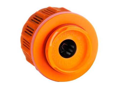 Wasserbehälter & Feldflaschen - Grayl - GeoPress Wasserfilterflasche - 710 ml - Schwarz / Grün - 400-BLK