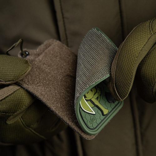 Verschiedenes - M-Tac - Moralabzeichen - Molon Labe Ace Jacquard - Olive / PVC - 51127001 - Morale Patch