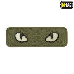 M-Tac - 3D PVC Katzenaugen Patch - Olive - 51114001