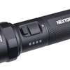 NEXTorch - P84 LED Taktische Taschenlampe mit 4800 mAh Akku - 3000 lm - Schwarz - P84