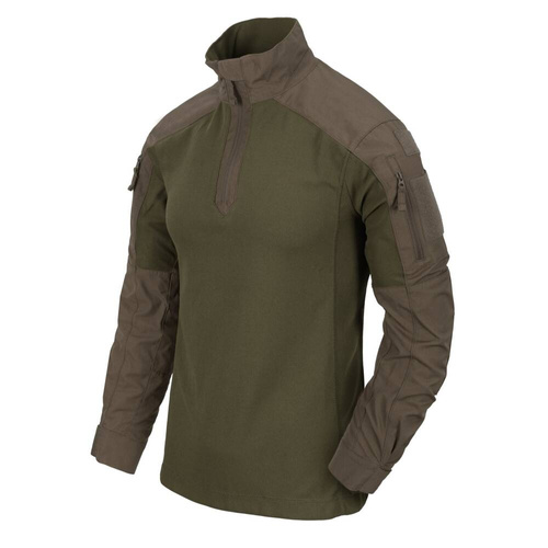Helikon - MCDU Combat Shirt® - NyCo Ripstop - RAL 7013 / Olive Green - BL-MCD-NR-8102A - Kampfhemden
