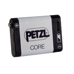 Petzl - Wiederaufladbarer Akku Li-Ion CORE 2 für Hybrid-Taschenlampen - 1250 mAh - USB-C - E099EB00