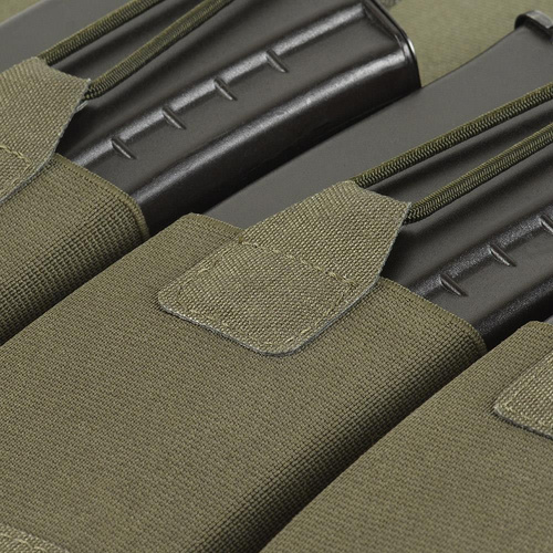 Ausrüstung - M-Tac - Dreifach-Magazintasche für AR / AK Elite Laser Cut - Ranger Green - 10145123 - Magazin & Munitionstaschen
