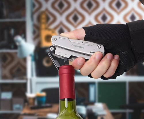 Multitools - Roxon - Multitool S801S mit einem Satz Bits - Perlgrau - CM1334 - Multitools