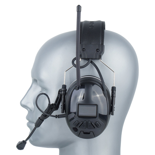 Earmor - Aktiver Gehörschutz C52 - NRR 28 dB - Bluetooth 5.3 - FM-Tuner - Schwarz - C52-BK - Aktive Kopfhörer - Gehörschutz