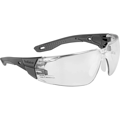 Augenschutz - Bolle Safety - Schutzbrille RUSH+ 2.0 - EN ISO 16321-1 - Platinum - Durchsichtig - RUSPMN10E - Gesichtsschutz