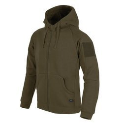 Helikon - Urban Tactical Hoodie® Lite Kapuzenpullover - FullZip - Grün- BL-ULF-CB-82