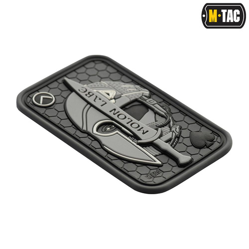 Patches - M-Tac - Moralabzeichen - Molon Labe Ace 3D PVC - Grau - 51127011.