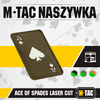 M-Tac - Militär-Patch Ace of Spades - Cordura 500D - Ranger Green / Fluoreszierend  - 51109239