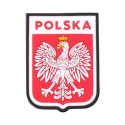 101 Inc. - 3D-Aufnäher - Polen Weißer Adler - Vollfarbe - 444130-7057