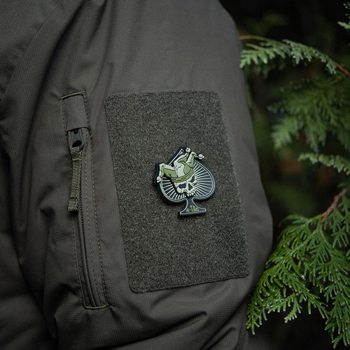 M-Tac – Ace of Spades-Patch – PVC 3D – Oliv – 51108201 - 3D PVC Morale Patches - Verschiedenes