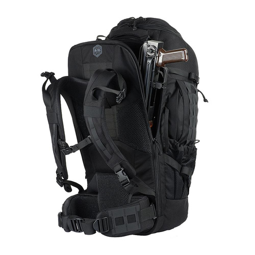 M-Tac - Militärrucksack Elite Hex - Groß - Schwarz - 10217002 - 3 Tag (41-60 Liter)