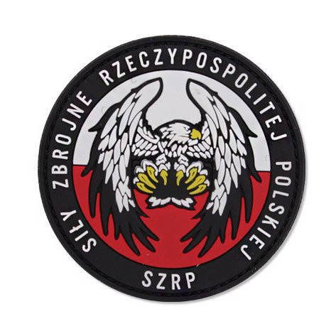 101 Inc. - 3D-Aufnäher - Streitkräfte von Polen - Vollfarbe - 444130-7022 -  3D PVC Morale Patches