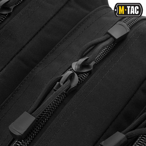 M-Tac - Militärischer Rucksack Large Assault Pack Laser Cut - Schwarz - 10335002 - Touren, Patrouille (26-40 Liter)