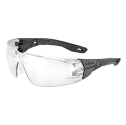 Bolle Safety - Schutzbrille RUSH+ 2.0 - EN ISO 16321-1 - Hydrophobes - HD - RUSPMN13E
