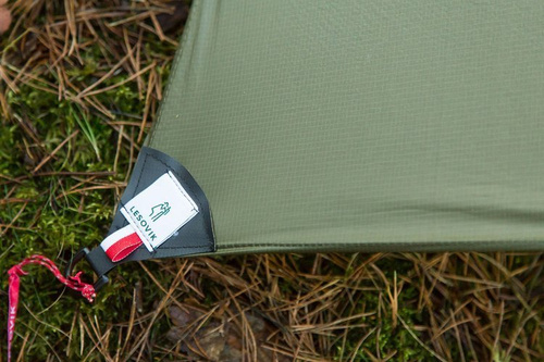 Lesovik - Ultralight Tarp SOLO - Crocodile Green - Planen
