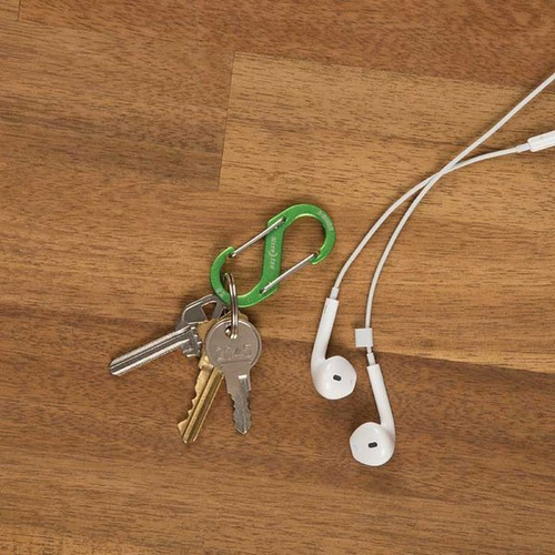 Nite Ize - S-Biner® Aluminium Doppelkarabiner #3 - Blau - SBA3-03-R6 - Aluminiumkarabiner