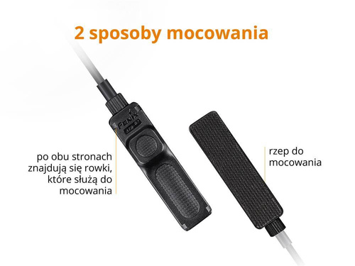 Fenix - Gel-Schalter am Kabel - 25,4 mm - AER-02 V2.0 - Taschenlampenschalter