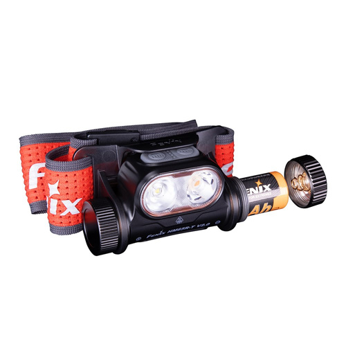 Outdoor - Fenix - LED-Stirnlampe HM65R-T V2.0 - 1600 lm - Schwarz/Rot - HM65R-T V2.0 - Stirnlampen