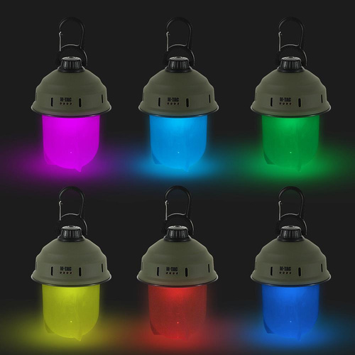 LED-Taschenlampen - M-Tac - Wiederaufladbare LED-Reiseleuchte - Olive - MTC-KS078