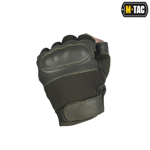 Taktisch Handschuhe - M-Tac - Assault Tactical Mk.4 Fingerlose Handschuhe - Olivgrün - 90214001