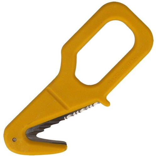 MAC Coltellerie - Rettungsmesser, 48mm - TS05 YELLOW - Messer
