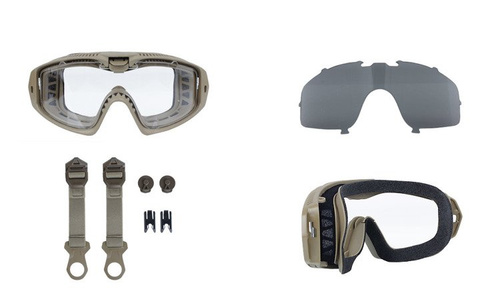 ESS - Influx Pivot Ops Core - feldbraun - EE7018-21 - Ballistische Brillen (Goggles)