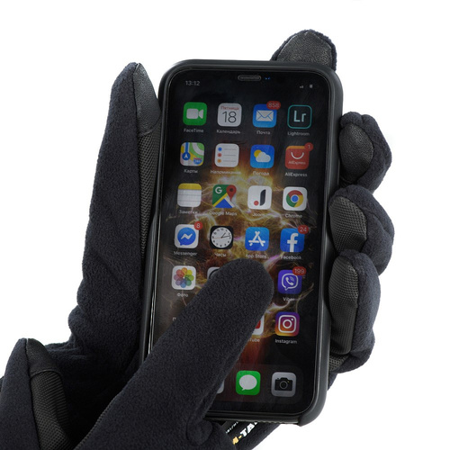 Bekleidung - M-Tac – Taktische Fleece-Thinsulate-Handschuhe – Dunkelmarineblau – 90309015 - Taktisch Handschuhe