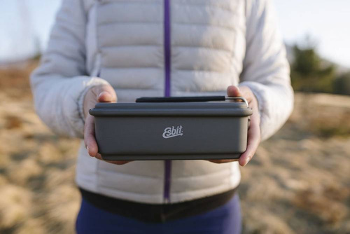 Outdoor - Esbit - Festbrennstoff-Kochset - 1,1 L - Aluminium - CS1100HA - Kocher & Kochsets