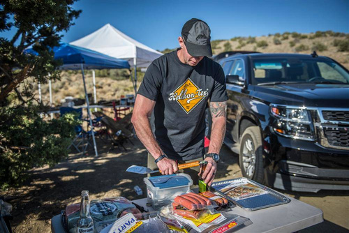 Helikon - Koszulka T-Shirt Helikon-Tex Straßenschild - Olivgrün - TS-HRS-CO-02 - T-Shirts - Bekleidung