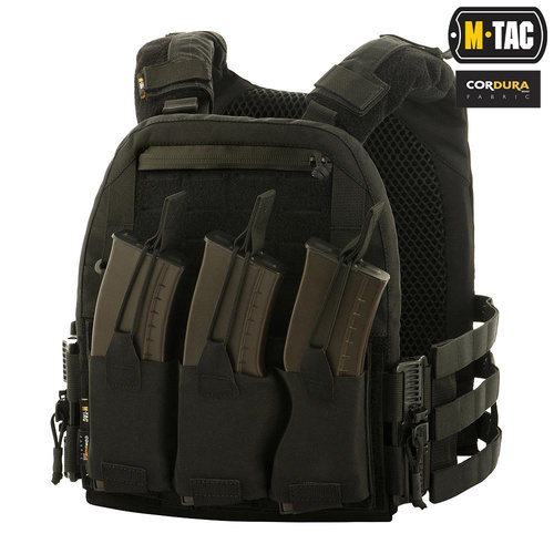Ausrüstung - M-Tac - Plate Carrier Cuirass QRS - Schwarz - 10156002 - Integrierte Westen