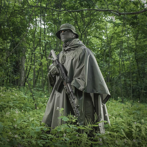 M-Tac - Regenponcho - Olive - 20301001 - Ponchos - Regenumhänge - Bekleidung