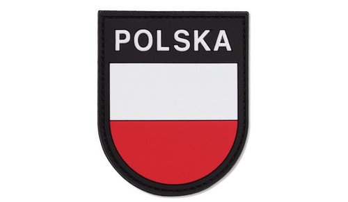 101 Inc. - 3D-Aufnäher - Polen-Schild - Vollfarbe - 444130-7015 -  3D PVC Morale Patches