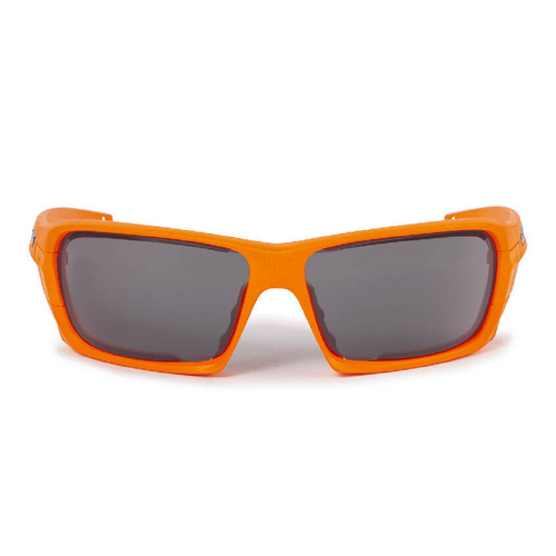Ausrüstung - ESS - Rollbar Sicherheitsbrille - Safety Orange - Klar / Getönt Smoke Gray - EE9018-17 - Sonnenbrille