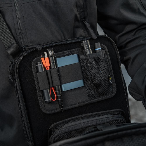 M-Tac - Taschenbeutel Vertikal Laser Cut Hex - Schwarz - 10241002 - Taschen