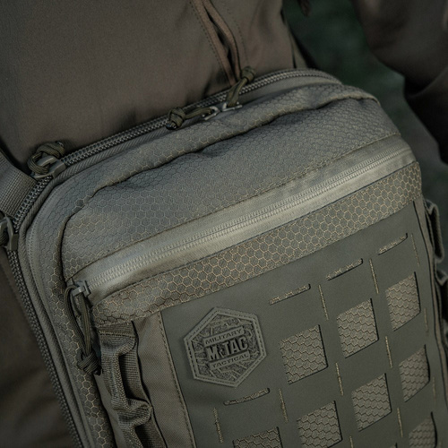 M-Tac - Laser Cut Hex Umhängetasche - Cordura - Ranger Green - 10241023 - Laptoptaschen - Rucksäcke